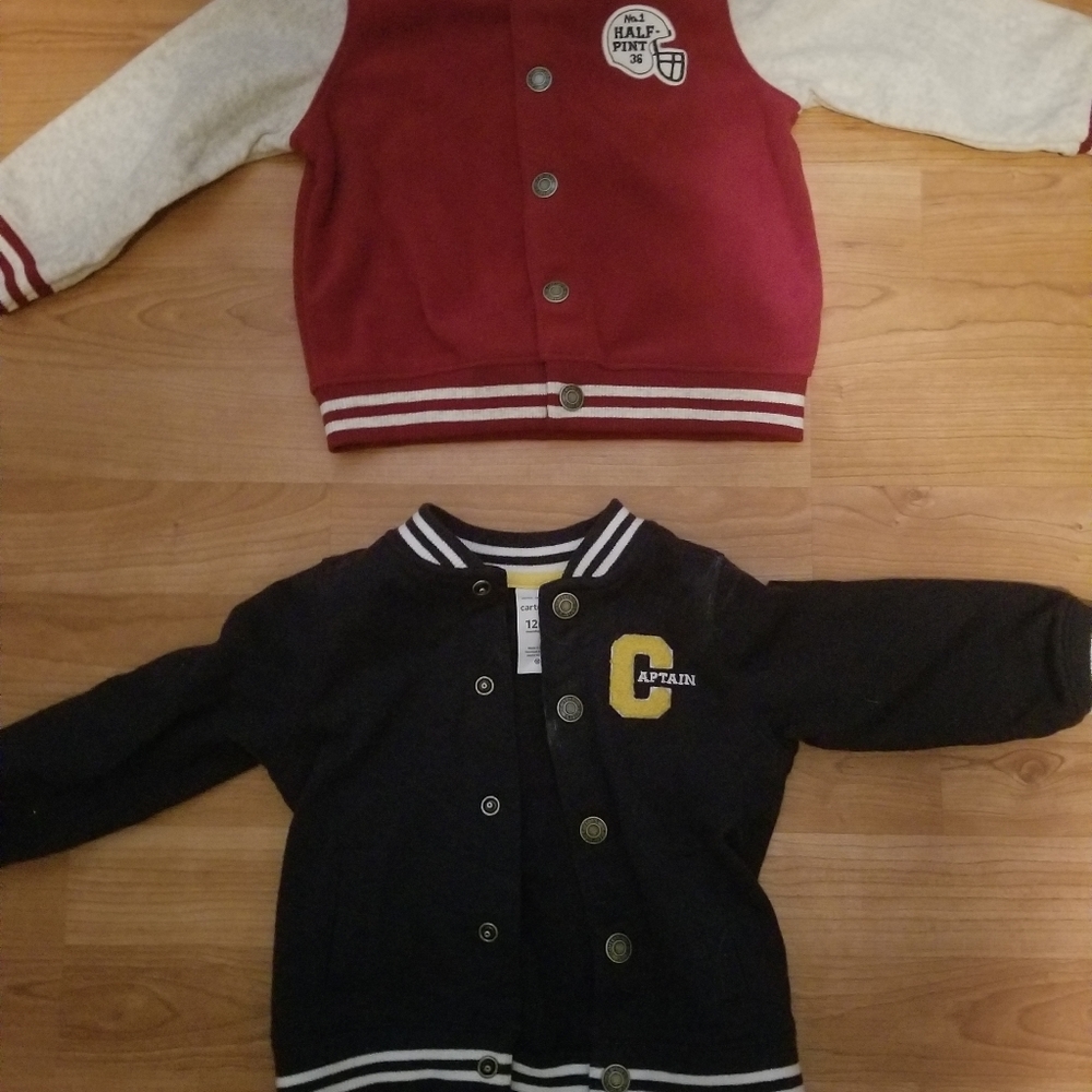 2 Carters Jackets